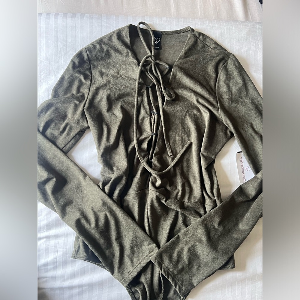 Olive Bodysuit